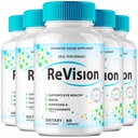 IDEAL OPERAATIO (5 pakkaus) Revisio Silmien täydennys pillereitä Advanced Vision 2.0 Eye Care Complex Vitamiinikapseleita Pro (300 kapselia)