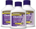Good Sense ClearLax, Polyethylene Glycol 3350 Powder for Solution, Osmotic Laxative, 53,7 Oz, pack av 3