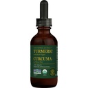 Global Healing Organic Turmeric Curcumin Supplement med Black Pepper Extract Liquid Drops för att stödja Joint Mobility Relief och Digestive Health Multi Turmeric Supplement-2 Fl Oz