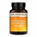 Mercola Liposomal D3-vitamiini - tukee sydäntä, luuta ja immuunijärjestelmää - 5 000 IU per serving - ei-GMO, soijaton & Gluteeniton - 30 kapselia (30 annosta)