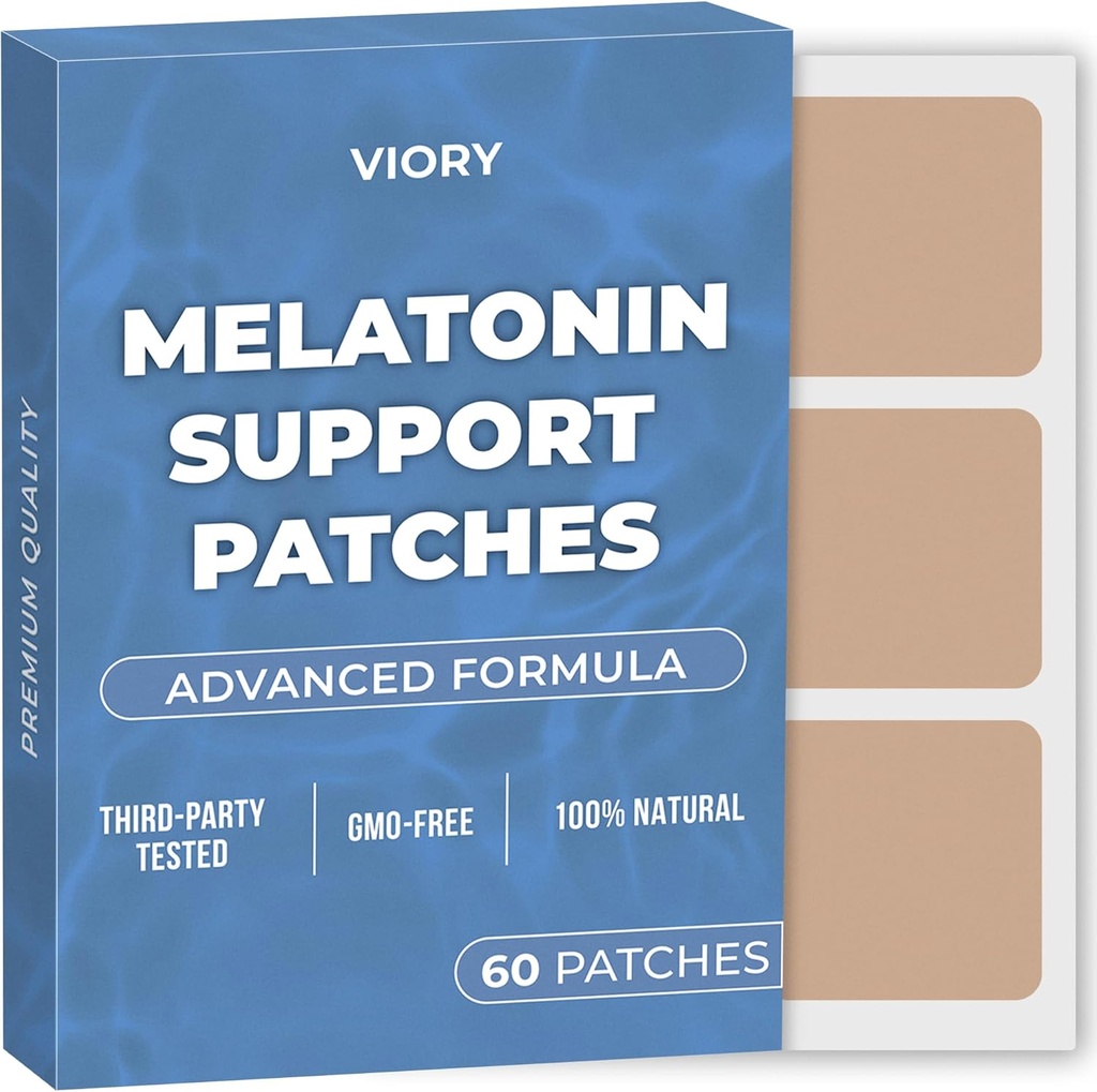 Melatoniini Uni Patchs for Aikuinen Extra Strength Helppo-Apply Uni Patch with Valerian ...