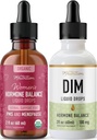 Liquid DIM Supplement & Herbal Hormone Balance Tincture 