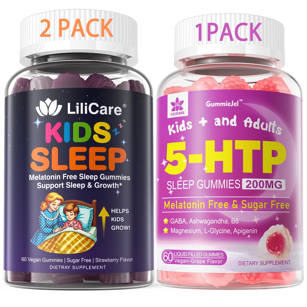 5HTP Gummies magnesium Glycinate + lapset nukkua Gummies - Magnesium Glycinate Gummies