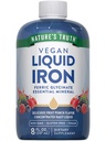 Nature's Truth Liquid Iron Drops Supplement 18mg 