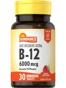 Sundance Nopea liuotus B-12 ... 6000 mcg... 30 tablettia