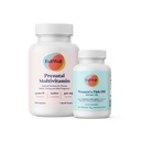 FullWell prenataalinen vitamiini + DHA Omega 3 Fish Oil DHA & EPA aivojen kehittämiseen ja hermoston tuki ... 26+ Elinkykyiset ravinneaineet ................................