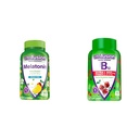 Vitafusion Melatoniini 140 kreivi ja B12-vitamiinit, 90 kreivi Cherry Flavor for Energy Metabolia ja hermoston tuki