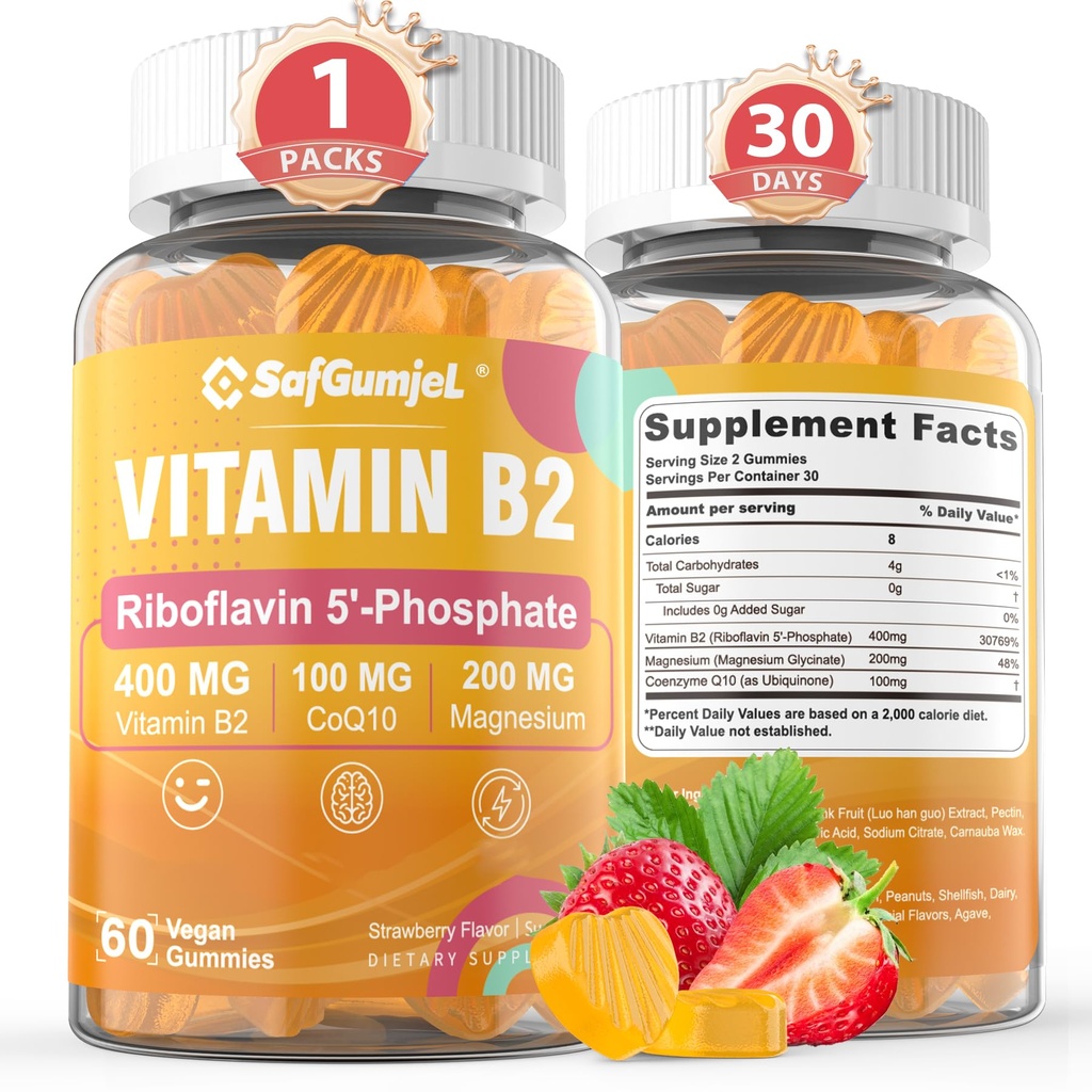 B2-vitamiini Gummies 