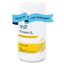 Klaire Labs SFI Health Vitamiini D3 1000 IU - Korkea teho 25 Mikrogrammaa, hypoallergenic Bone & Immuunituki (100 kapselia)