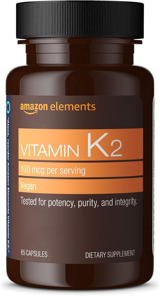 Elementit K2-vitamiini 100 mikrog, 65 kapselia