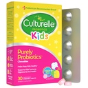 Culturelle Kids Chewable Daily Probiotic for Kids, Ikä 3+, 30 Count, #1 Pediatrian-Recommended Brand, Natural Berry Flavored Daily Probiotics for Digestive Health, Oral Care & Immuunituki