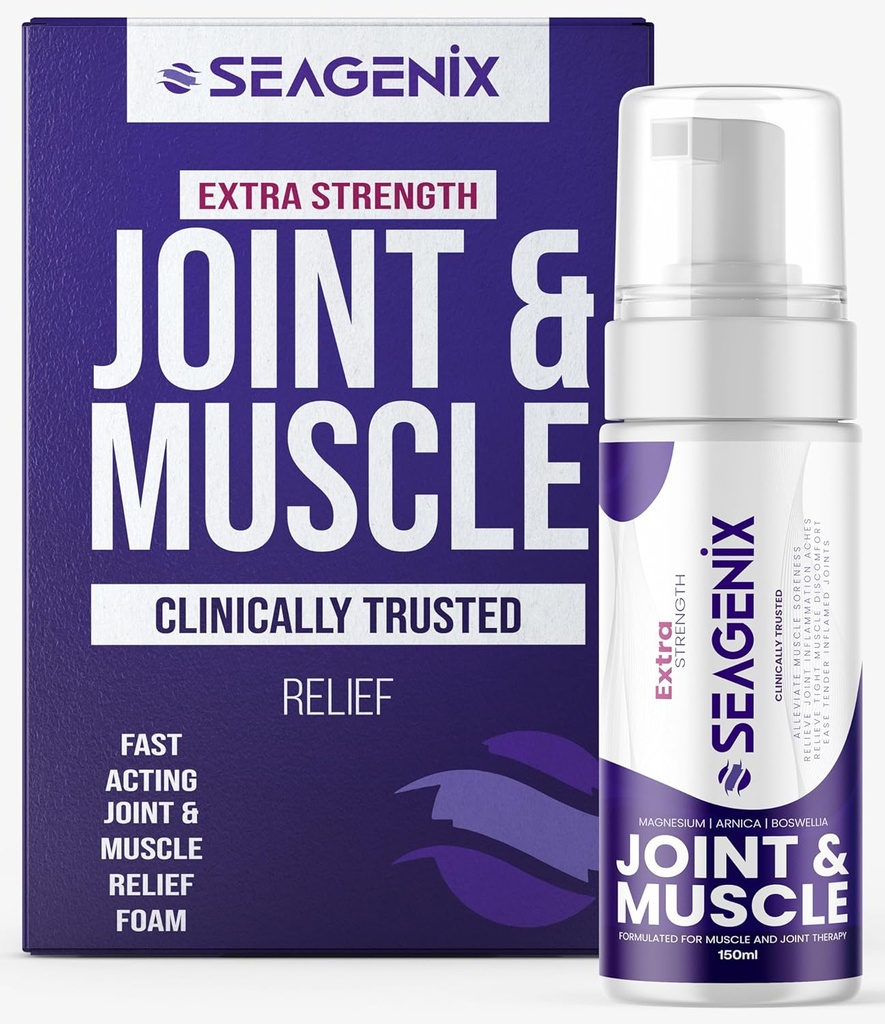 Extra Strength Lihas + nivelvaahto - Magnesium ... Boswellia... Arnica...