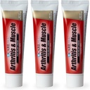 CareAll Capsaicin Niveltulehdus, Lihas, ja nivelvoidetta 1,5 oz. (3 Pack), lievitys pieniä särkyjä ja kipuja selkäkipu, nyrjähdykset, kannat, niveltulehdus. Tuoksu vapaa