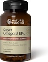 Naturens Sunshine Super Omega 3 EPA 60 softgel caps [Pack of 2]