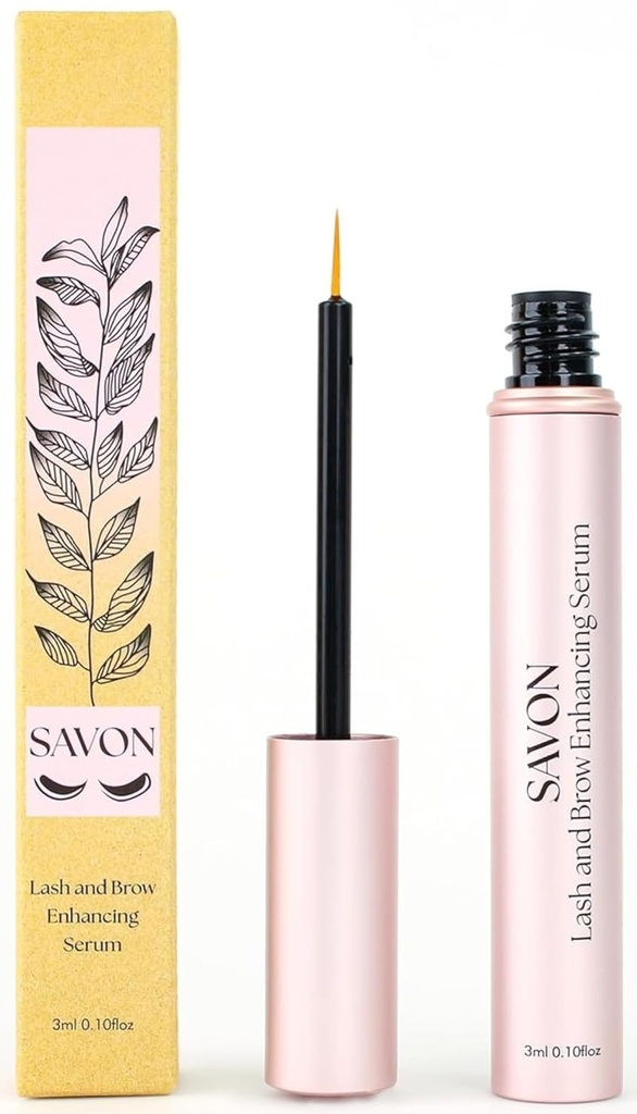 Organic Lash Growth Serum for Thicker, Pidemmät silmäripsit ja kulmakarvat - Biotin, Peptides ja Pantenol - Natural and Cruelty Free - USA - Lash and Brow Boost Serum - Silmäripsien hoitoaine