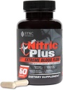 Nitric Plus-800mg L Arginine- 400mg L Citrulline- Extra Strength Nitric Oxide Pills | 30mg Niacin - Högpresterande träning | Nitric Oxide Supplements för män och kvinnor | 60 Count