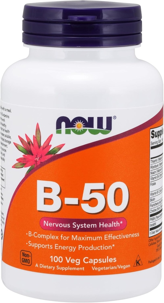 Vitamin B-50mg 100 kapslar