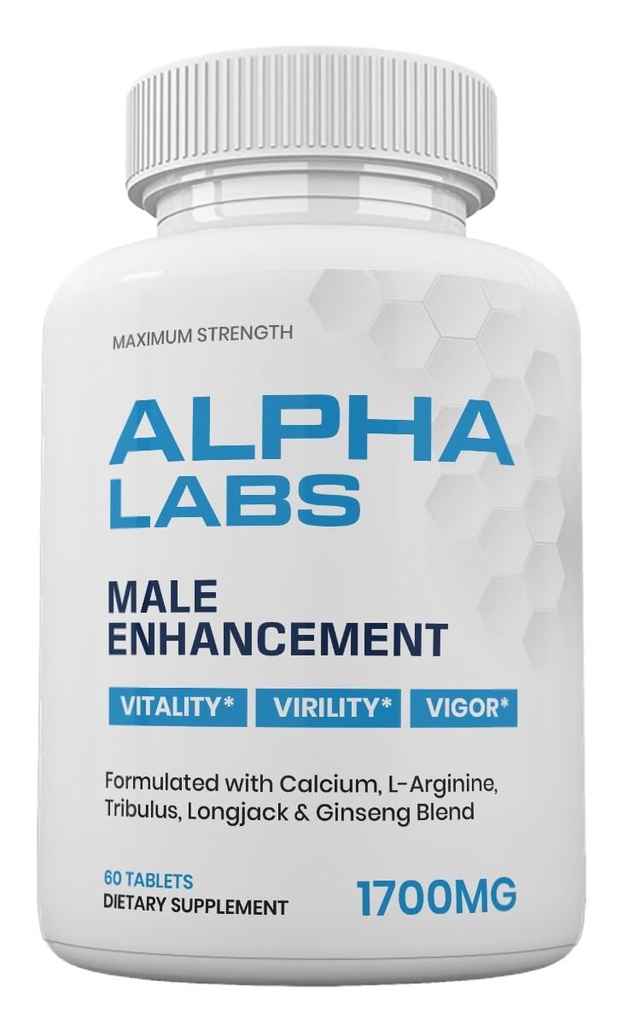 Zonata Virallinen Alpha Labs Ravintolisä miehille, Natural Formula ylläpitämään energia- ja suorituskykytasot, Alphalabs Paras arvioita (60 tablettia)