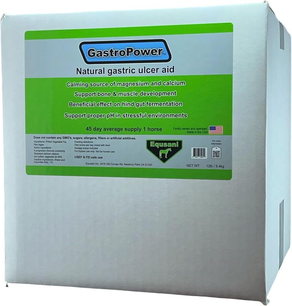 Equesani GastroPower Digestible Fred Acid Feed Konsentraatti hevosille