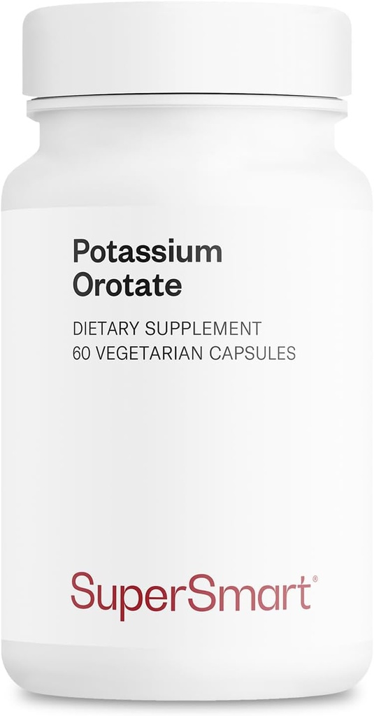 SuperSmart Kalium Orotate Supplement 450 mg per päivä (Enhanced Imeytyminen) - Kalium Orotic Acid .