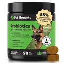 Lemmikki Rehellinen Probiootit koirille satunnaisia ripuli & Bowel tuki, digestiivinen Enzymes prebiootit Gut Health koirille, immuniteetit terveys & kutina helpotus (Pumpkin 90 t)