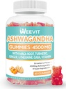 Sokeriton Ashwagandha Gummies for Women & Men, Ashwagandha Gummy with Maca Root Powder