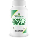 Probiootti Keravita Pro Nail - Probiootti Immuuni Tuki tukea kehon luonnollisesti puolustaa vastaan sieni - edistää selkeitä kynsiä - Tuki Terve Gut Microbiome Aid Immuunivaste