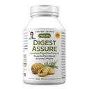 ANDREW LESSMAN Digest Assure 180 kapselia - Kattava Blend of Powerful Natural Enzymes tukea ja parantaa digestiivisen terveyden, kasvissyöjä-lähde Enzymes, pieni helppo niellä kapselit