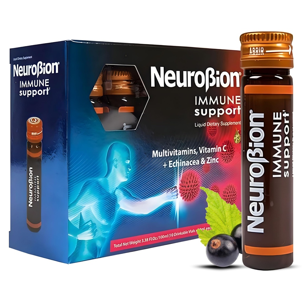 Neurobion Immunosupport Echinacea & Sinkki 10 injektiopulloa x 10 ml