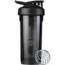 BlenderBottle Strada Tritan Shaker Bottle med Locking Lid, 28-unce, svart