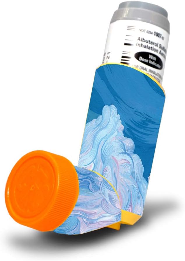 MightySkins Skin for Proventil HFA Astma Inhaler - Drops 