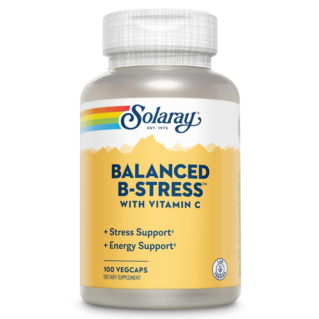 SOLARAY B-stress-lisäaine 100