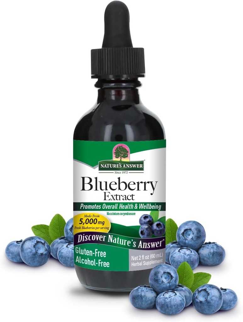 Natures Vastaus alkoholiton mustikka Fruit 1000 mg 2oz uute ...Elämän ja näkökyvyn tuki ... Korkea antioksidantteja... Edistää verenkiertoa...
