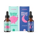 JoySpring SleepBerry Liquid Melatoniini ja Sulforaphane täydentää lapsille