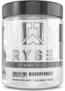 RYSE Creatine Monohydrate Powder - Unflavored - Stöder Män & Kvinnor Lean Muscle Growth, Styrka, Kraft och Uthållighet - Hjälper till att minska trötthet och förbättra träningsåterhämtning - 60 portioner