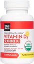 Vibrant Health, D3-vitamiini 2000 IU, tukee immuuni-, luu- ja aivoterveyttä, 100 kapselia