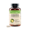 Naturewise Garcinia Cambogia - 60% HCA Concentration Extract, Natural Support for Weight Goals and Energy Levels - Vegan, non-GMO, Gluteenittomat - 90 kapselia [1-3 kuukauden toimitus]