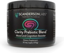 Clarity Prebiotic Blend ... Optimoi Gut and Moodia Gut-Brain-akselin kautta... yhden kuukauden toimitus... Helppokäyttöinen, yksi Scoop sekoittaa nesteeseen tai ruokaan...