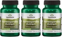Swanson Ashwagandha Extract-luonnollinen täydennysosa edistää tervettä stressiä vaste, energia-tuki & hermoston Health-ayurvedic täydennysosa luonnollinen hyvinvointi-(60 kapselia, 450 mg Each) (3 pakkaus)
