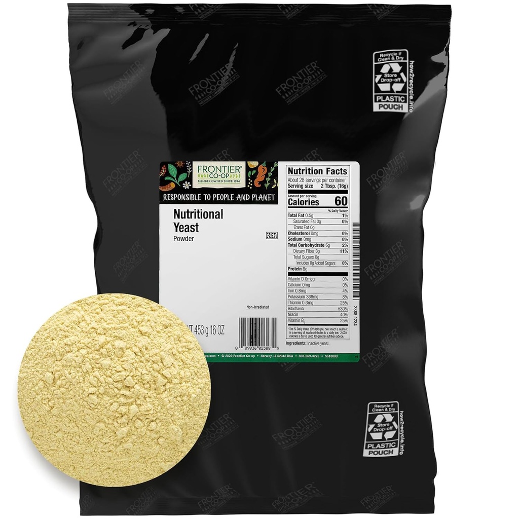 Frontier Co-op Powder Nutritional Jeast 1lb