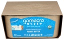 GoMacro MacroBar Organic Vegan Protein Bars, Maapähkinävoi, 2.3 Ounce Bars (Pakkaus 12)
