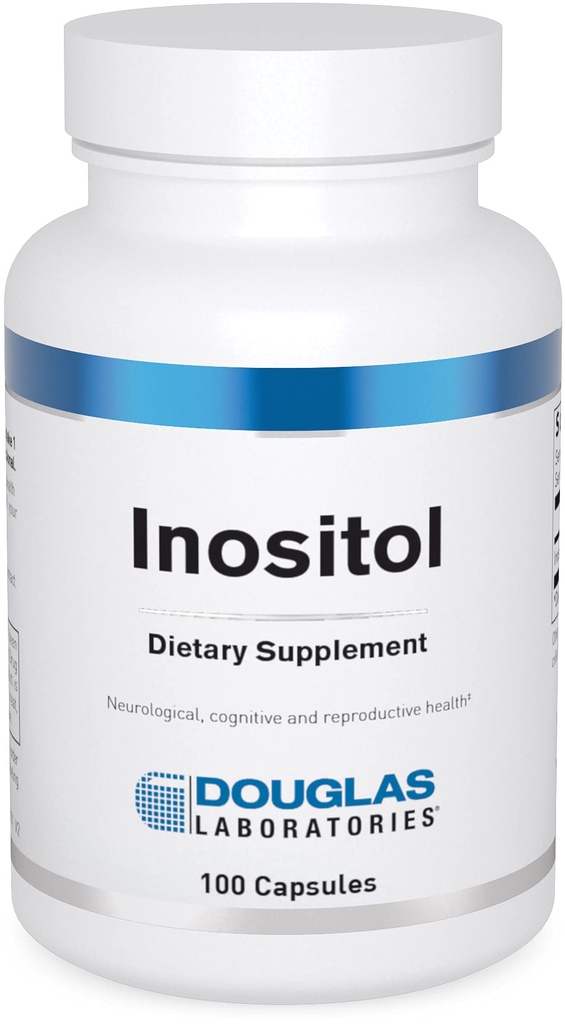 Douglas Laboratories Inositol (650 mg) | Stöder neurologisk hälsa, beteendestabilitet och äggstocksfunktion | 100 kapslar