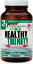 Natren Terve Trinity Probiootit Supplement - 90 Dairy and Gluteenittomat Gel-kapselit - Paranna Gut and Digestive Health, 30 miljardia PMY - Lactobacillus Acidophilus, Bifidobacterium, Bulgaricus