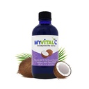MyVitalC Organic MCT Oil Coconut Derived - Pure ESS60 Antioksidantti täydentää - anti-aging, hapetus, pitkäikäisyys, uni, lisää energiaa - 120ML