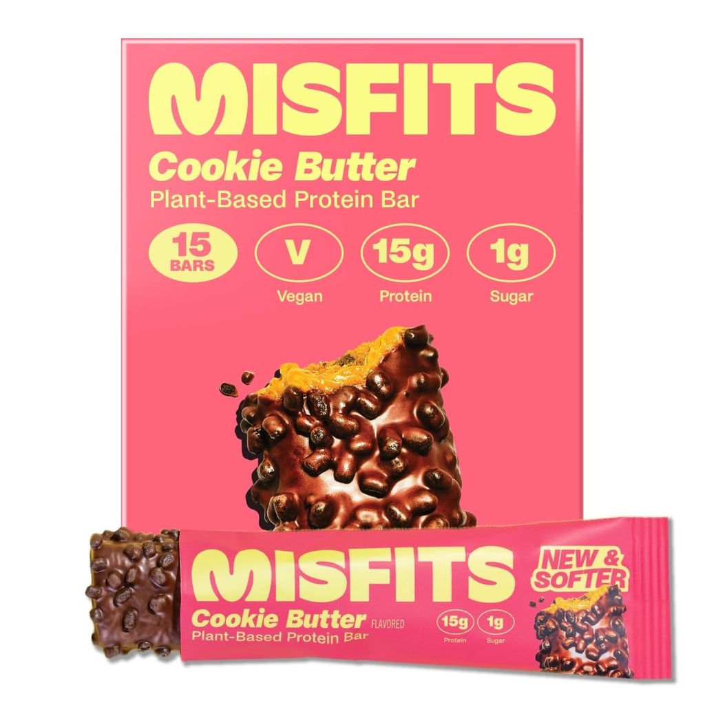 Misfits Vegaaniproteiinipatukat, Evästevoi - Päivitetty resepti