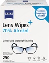 ZEISS Pre-Moisted Lens Puhdistuspyyhkeet 70% alkoholia, 250 kreivi