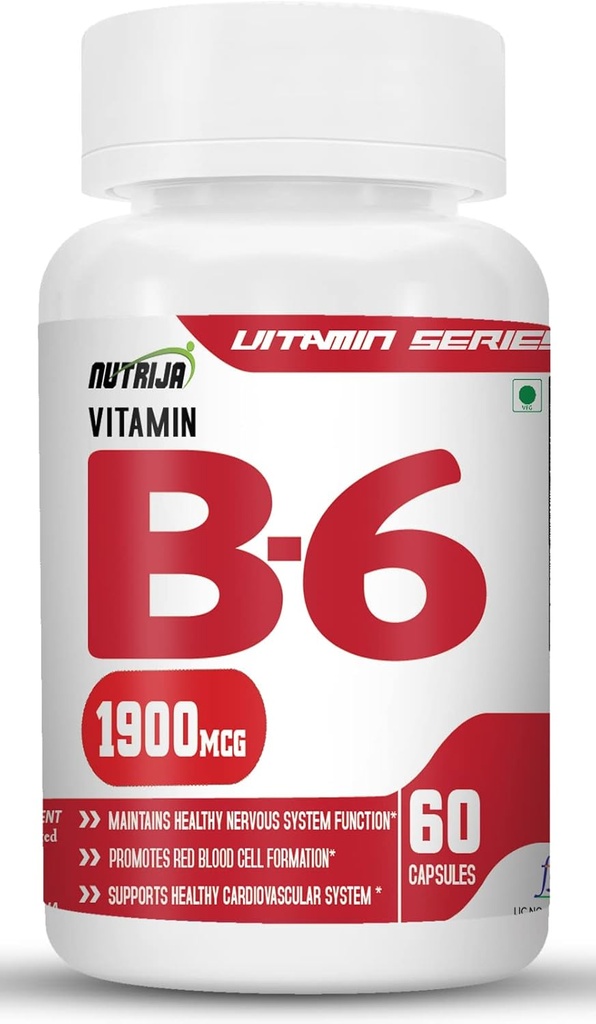 B6-vitamiinikapselit (120 kapselia)