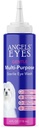 Angels' silmät Multi-Purpose Steriili silmien pesu 4 oz Silmien puhdistus ja huuhtele, Kyynel Stain Reducer for Allergies, Debris, Lima, Ärsytys ja itkevät silmät kaikille koirille Boorihappo