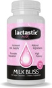 Lactastic® Milk BlissTM - High Potency Organic Imetys täydentää - Organic Moringa, Milk Thistle, Passionflower & Valerian juuri - 60 Vegaanikapselia