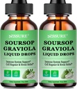 (2 pakkaus) Soursop Graviola Leaf Liquid Drop 